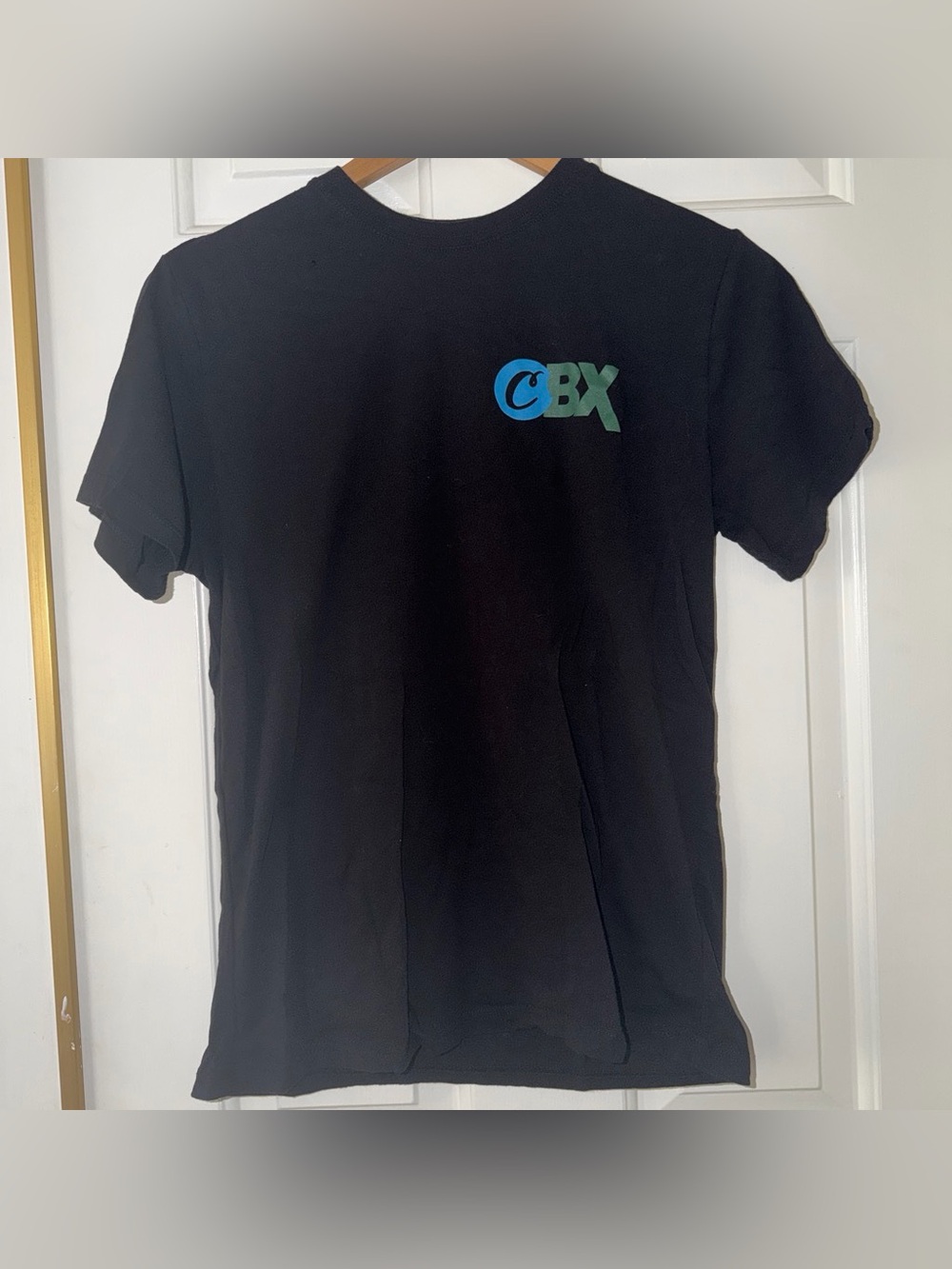 Black Graphic Logo Men's T-Shirt